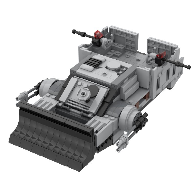 Building Block MOC Star Wars TX-225GAVw Carrier with Bulldozer Heavy Weapon Model DIY Gift - 图片 2