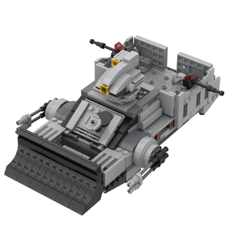 Building Block MOC Star Wars TX-225GAVw Carrier with Bulldozer Heavy Weapon Model DIY Gift - 图片 5