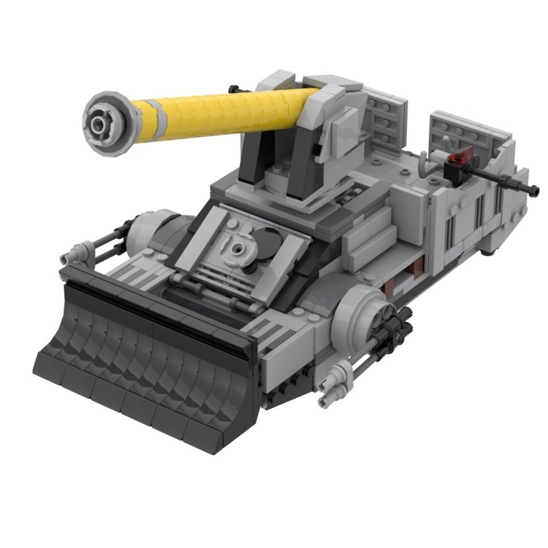 Building Block MOC Star Wars TX-225GAVw Carrier with Bulldozer Heavy Weapon Model DIY Gift - 图片 4
