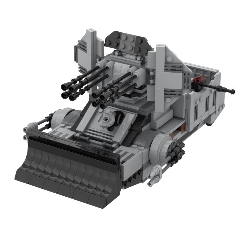 Building Block MOC Star Wars TX-225GAVw Carrier with Bulldozer Heavy Weapon Model DIY Gift - 图片 6
