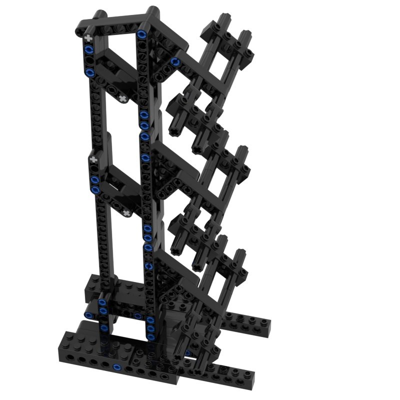 Champions Display Stand XL Compatible Supercar Racing Building Blocks Model DIY Garage Bricks Toy (suitable three cars Parts bag) - 图片 6