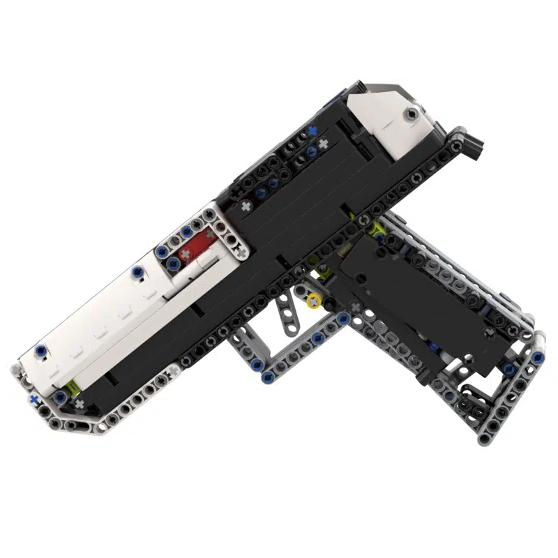 Building Blocks Desert Eagle Pistol Model Assembly Weapon DIY MOC Boy Toys Gifts (Parts Pack)