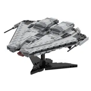 Building Blocks MOC Small Particle Assembly Model Star Wars Spaceship Ornaments Boy Educational Toys DIY Gifts