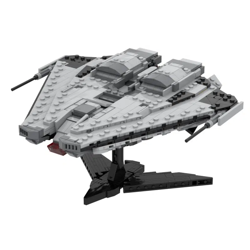 Building Blocks MOC Small Particle Assembly Model Star Wars Spaceship Ornaments Boy Educational Toys DIY Gifts