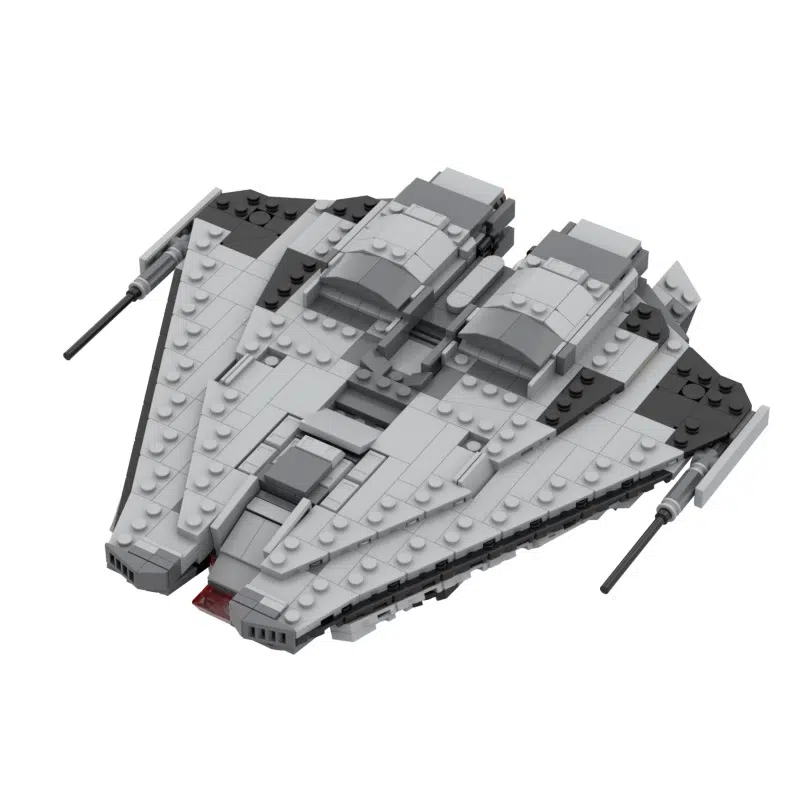 Building Blocks MOC Small Particle Assembly Model Star Wars Spaceship Ornaments Boy Educational Toys DIY Gifts - 图片 2