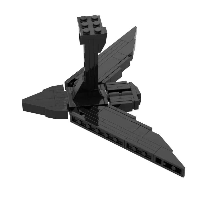 Building Blocks MOC Small Particle Assembly Model Star Wars Spaceship Ornaments Boy Educational Toys DIY Gifts - 图片 9