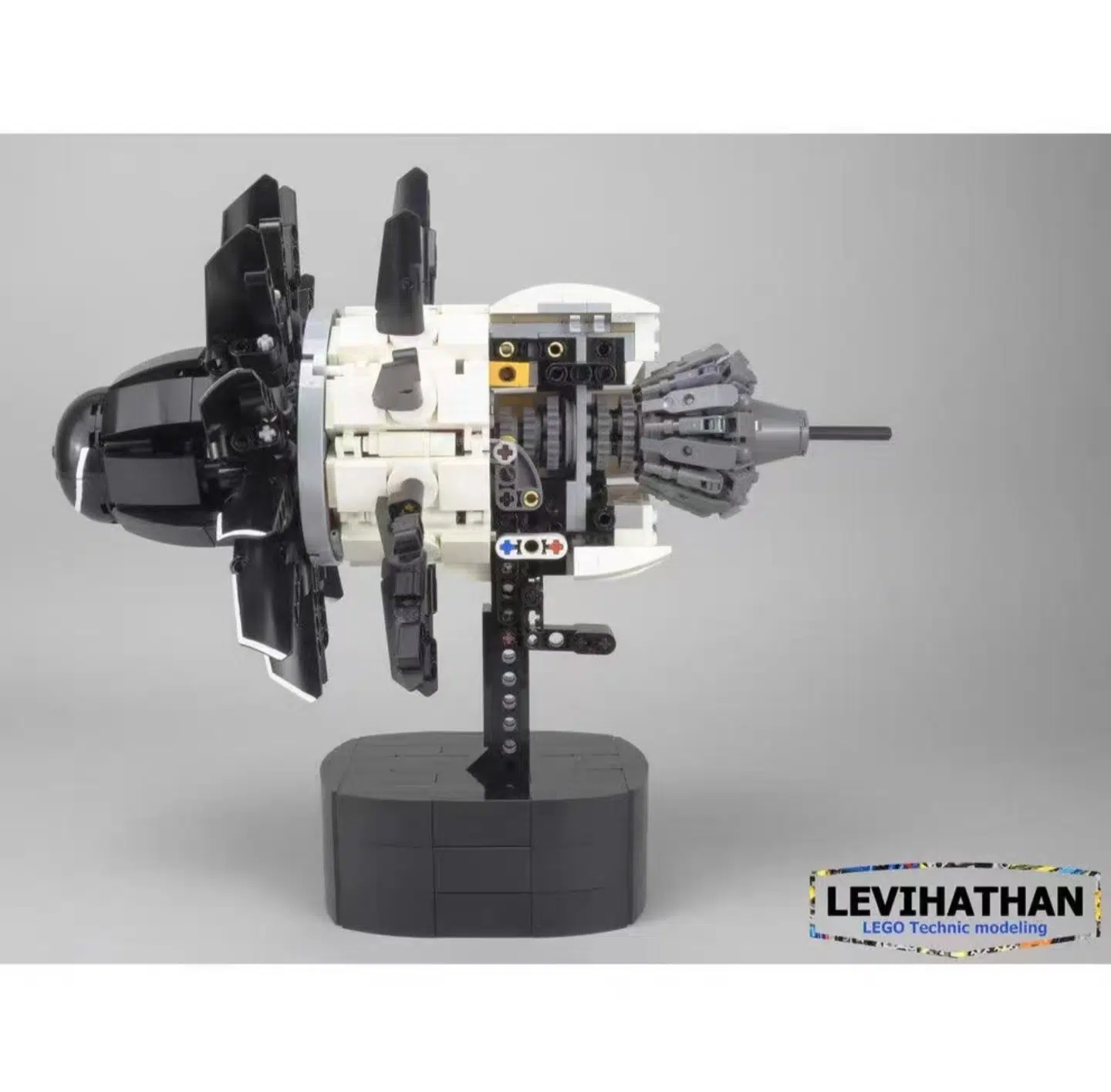 moc-198495 CFM RISE mechanical engine 1091pcs bricks Small pieces of building blocks DIY Educational assembling toys ornaments gifts() - 图片 3