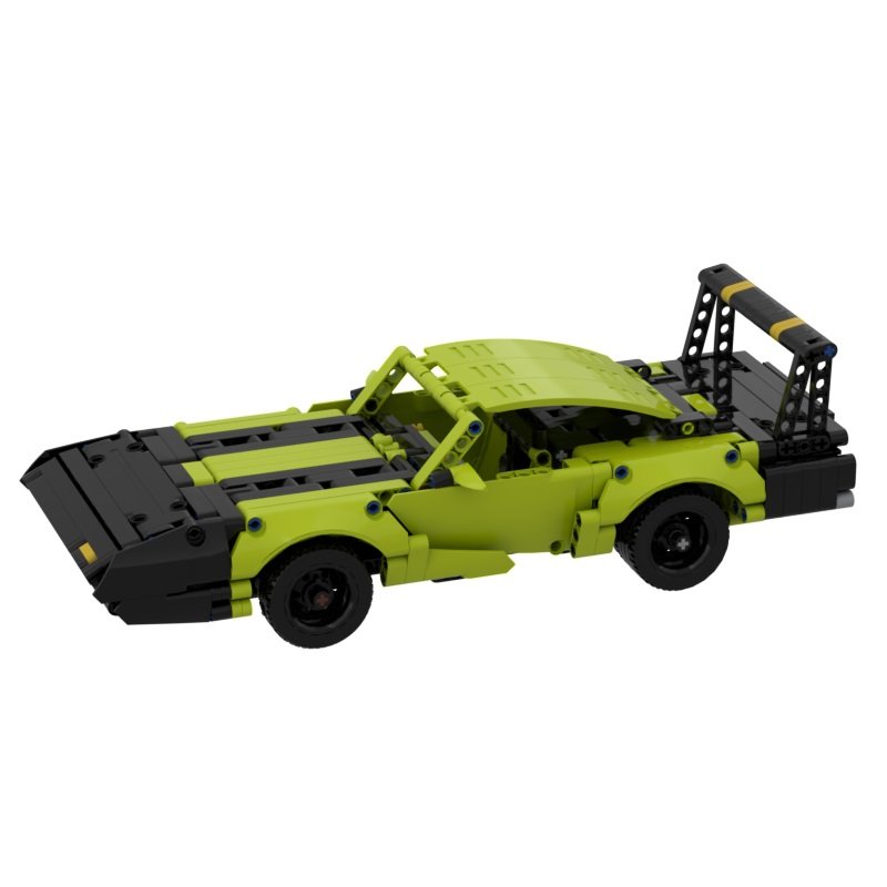 Building Block MOC Supercar Plymouth - Super Bird Model Assembling Toy Boy Educational DIY Gift(Parts kits) - 图片 4