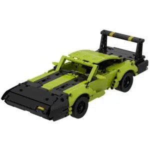 Building Block MOC Supercar Plymouth - Super Bird Model Assembling Toy Boy Educational DIY Gift（Parts kits）