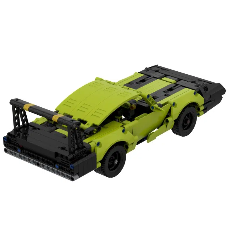 Building Block MOC Supercar Plymouth - Super Bird Model Assembling Toy Boy Educational DIY Gift（Parts kits） - 图片 5
